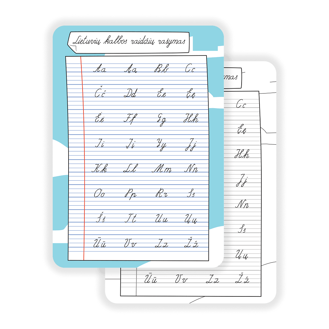 Lietuvių kalbos raidžių rašymas