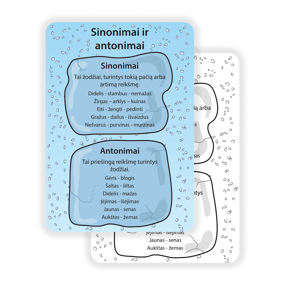Sinonimai ir antonimai